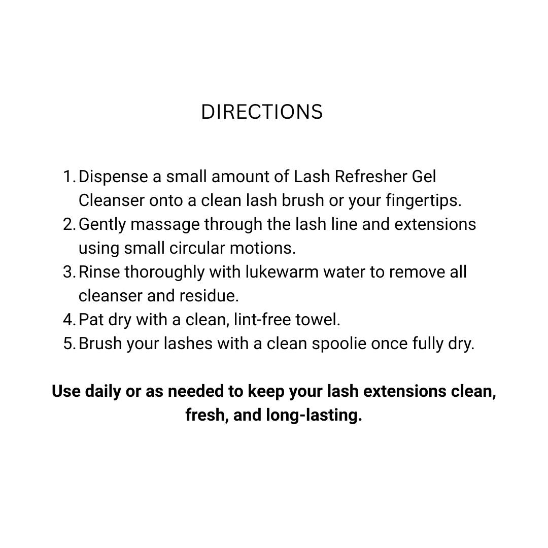 Lash Refresher Gel Cleanser & Cleansing Brush